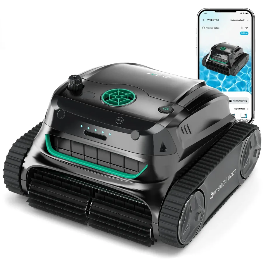 WYBOT S2 Cordless Robotic Pool Cleaner